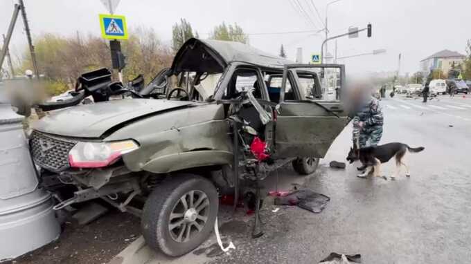 В Луганске в результате взрыва автомобиля погиб майор Дмитрий Первуха