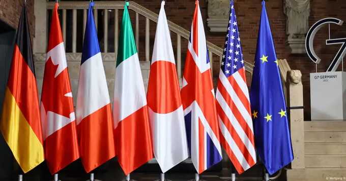 США выступают против использования термина «агрессор» в заявлении G7 о войне в Украине