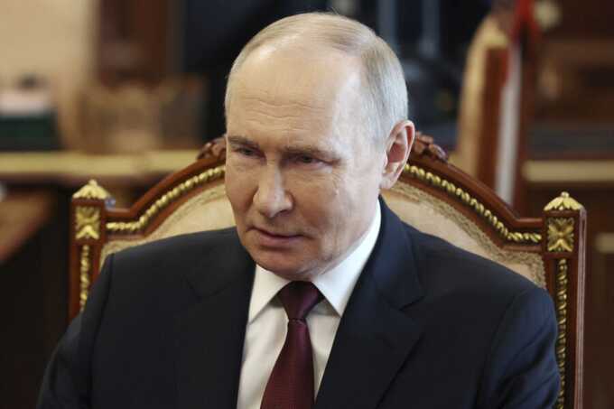 Владимир Путин провёл ночное пресс-мероприятие в Кремле