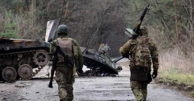 Российские войска продвигаются в Донбассе