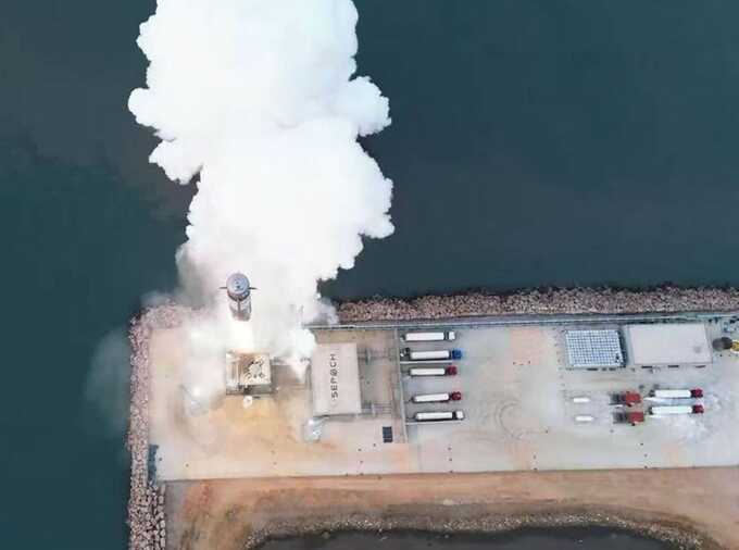 Китай испытал доставку онлайн-заказов с помощью ракеты
