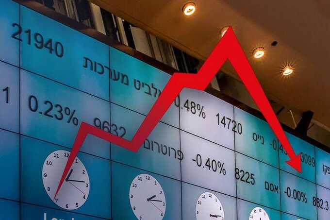 Фондовый рынок Израиля снизился на 3%
