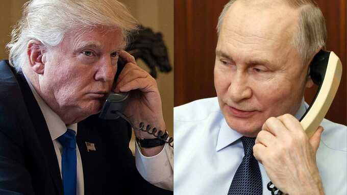 Путин снова провел телефонную беседу с Трампом
