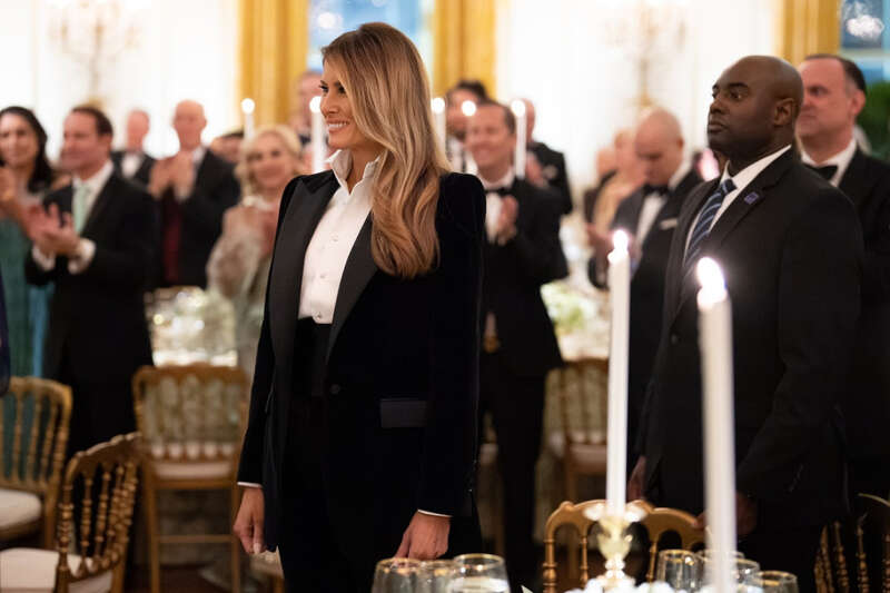 Мелания Трамп белый дом